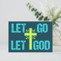 Laissez Aller Laisser Dieu Christian Inspiration C