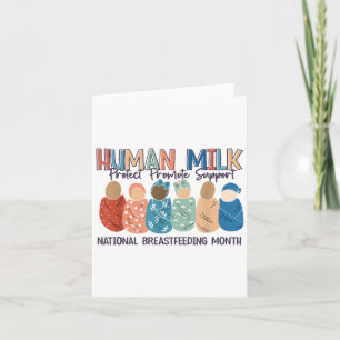 Carte Lait Maternel Des Mamans Mois National de l Allait
