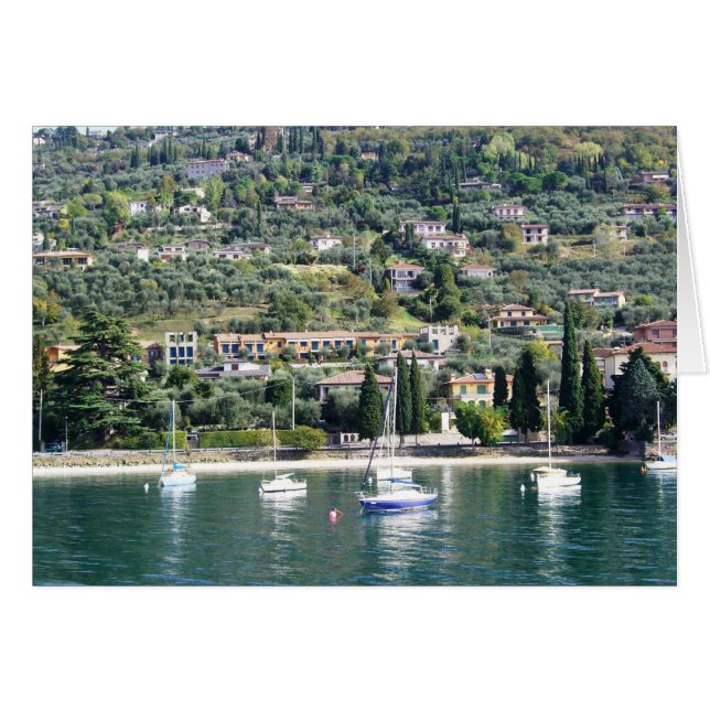 Carte Lake Como (Devant Horizontal)