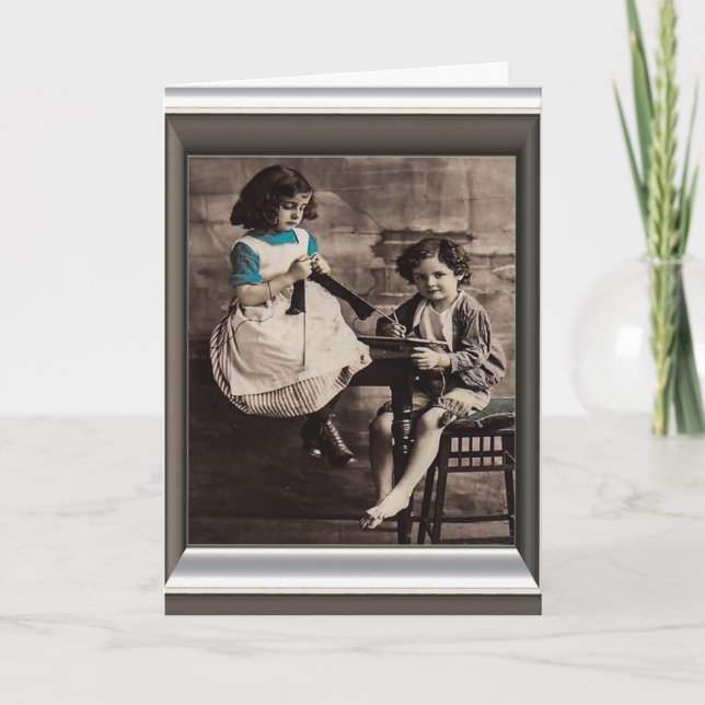 Carte L'amitié n'est pas une grande chose (Devant)