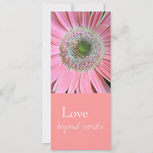 Carte L'amour au-delà des mots Signets (Devant)