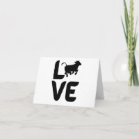 L'amour avec la vache comme un O BLANK
