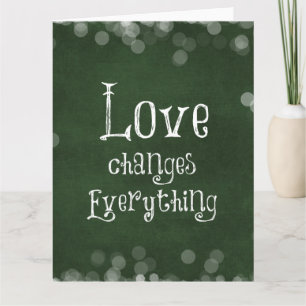 Carte L'amour change tout le devis