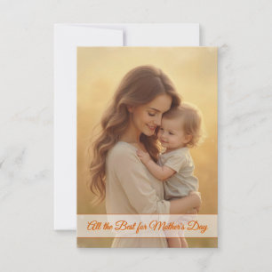 Carte L'amour de la fête des Mères – Un moment de pur bo