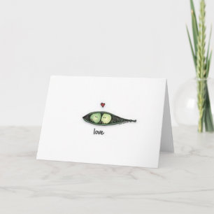 Carte L'amour du paon