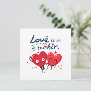 Carte L'amour est dans l'air