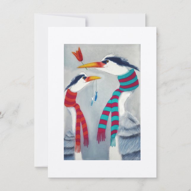 Carte L'amour est de la nourriture et des fleurs (Devant)