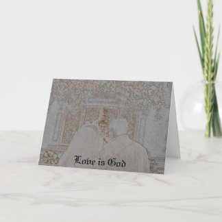 Carte L'amour est Dieu II