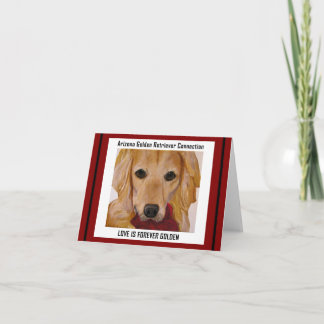 Carte L'amour est pour toujours d'or