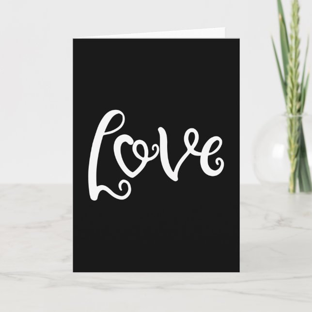 Carte L'Amour Est Tout Ce Dont Vous Avez Besoin (Devant)