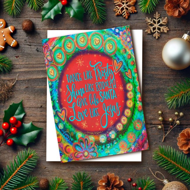 Carte L'Amour Inspirationnel comme Jésus Cite L'Inspirét (Créateur téléchargé)