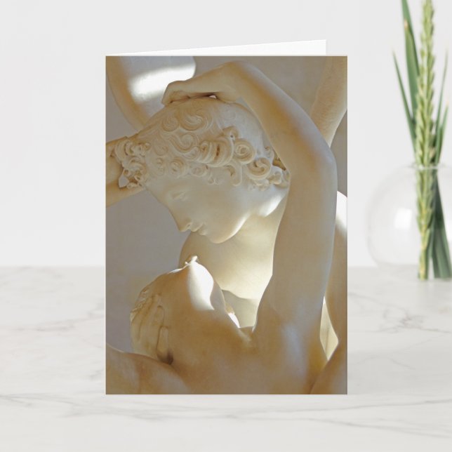 Carte L'Amour - Psyché ressuscité par le baiser de Cupid (Devant)