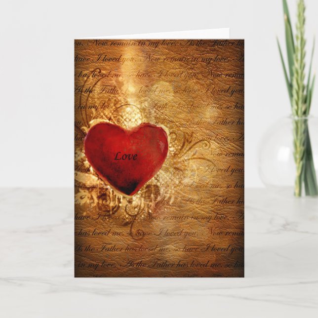 Carte L'amour triomphe de tout (Devant)