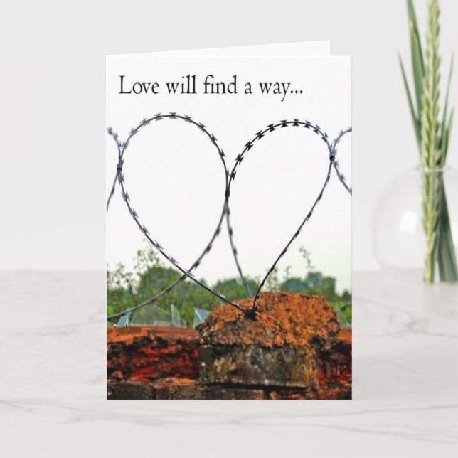 Carte L'amour trouvera une manière (Devant)