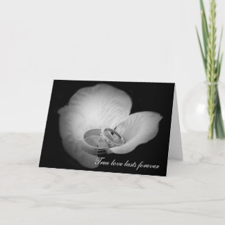 Carte L'amour véritable dure éternellement