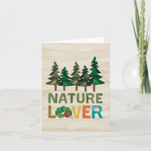 Carte L'Amoureux De La Nature De La Caterpillar Très Aff