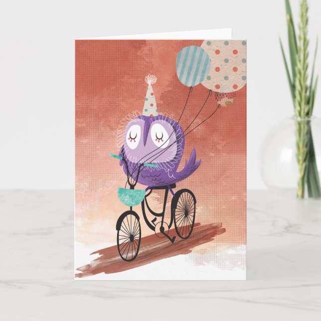 Carte L'anniversaire de Whooooooooo est lui ? ! (Devant)