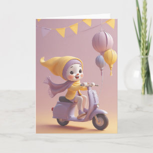 Carte L'anniversaire du senior speedster