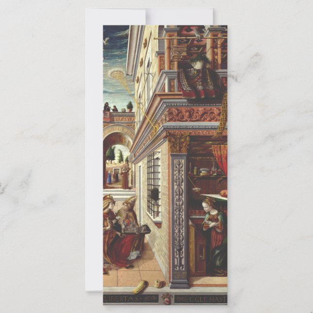 Carte L'Annonciation, avec Saint Emidius (Devant)