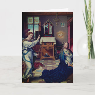 Carte L'Annonciation par Joos van Cleve : Vierge