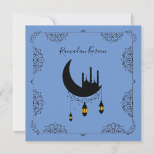Carte Lanternes de la Mosquée du Ramadan