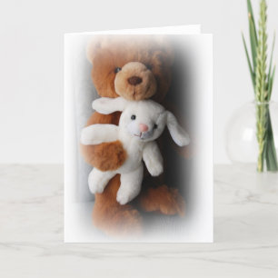 Carte Lapin Et Porte Pâques