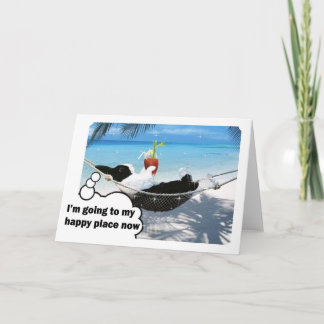 Carte Lapin néerlandais dans l'endroit heureux