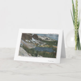 Carte Laramie, WY - Lac Marie et Snowy Range sur Unio