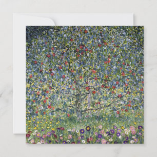 Carte L'arbre aux pommes (par Gustav Klimt)