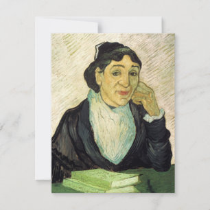 Carte L'Arlésienne (Madame Ginoux) de Vincent van Gogh