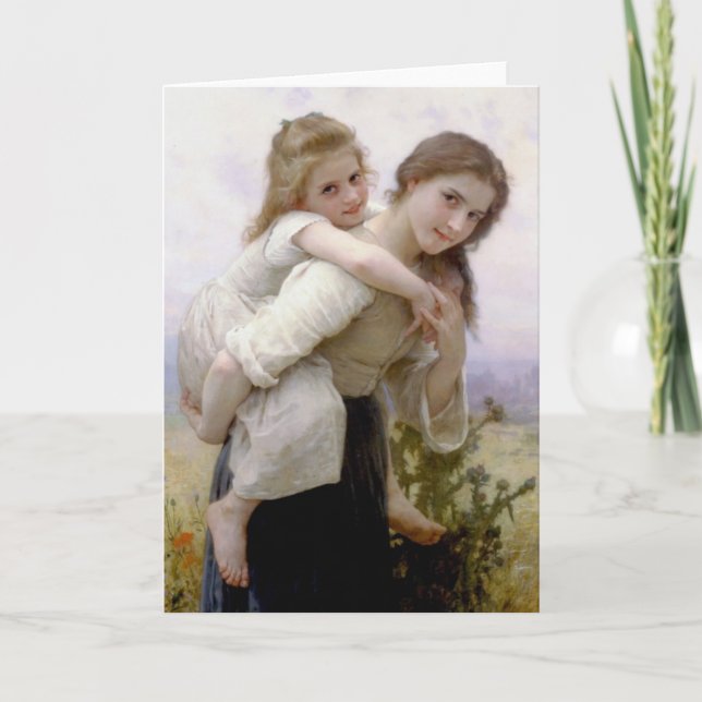 Carte L'Art de Bouguereau (Devant)