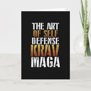 Carte L'art de krav maga
