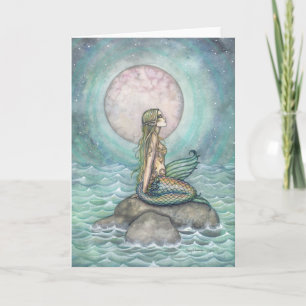 Carte L'art de la sirène d'Imaginaire de mer Pastel