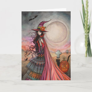 Carte L'art Imaginaire fantaisiste de la sorcière d'Hall