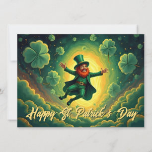 Carte L'art magique de la Saint-Patrick du lutin