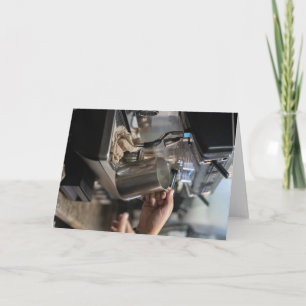 Carte L'artisanat de Barista : L'art de la vapeur du lai