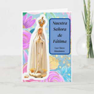 Carte Las 5 oraciones reveladas por la Virgen de Fátima