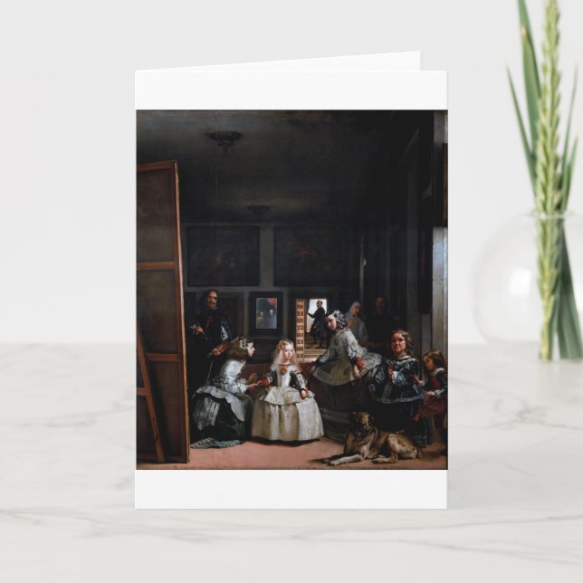 Carte Las Meninas, les domestiques d'honneur, Diego Vela (Devant)