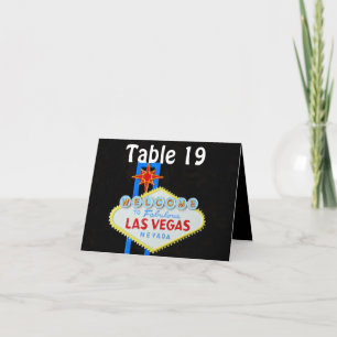Carte Las Vegas épousant l'allocation des places