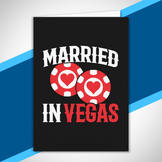 Carte Las Vegas Mariage - Couple Marié À Vegas (Créateur téléchargé)