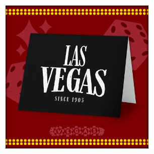 Carte Las Vegas Souvenir Las Vegas Las Vegas depuis 1905