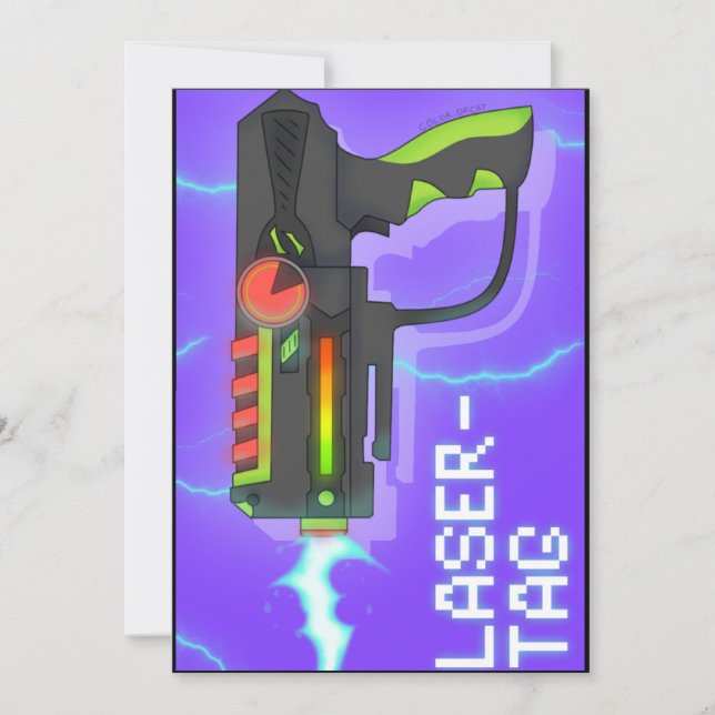 Carte laser (Devant)