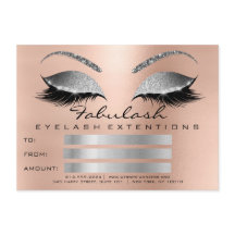 Lashes de luxe Pink Silver certificat maquillage c