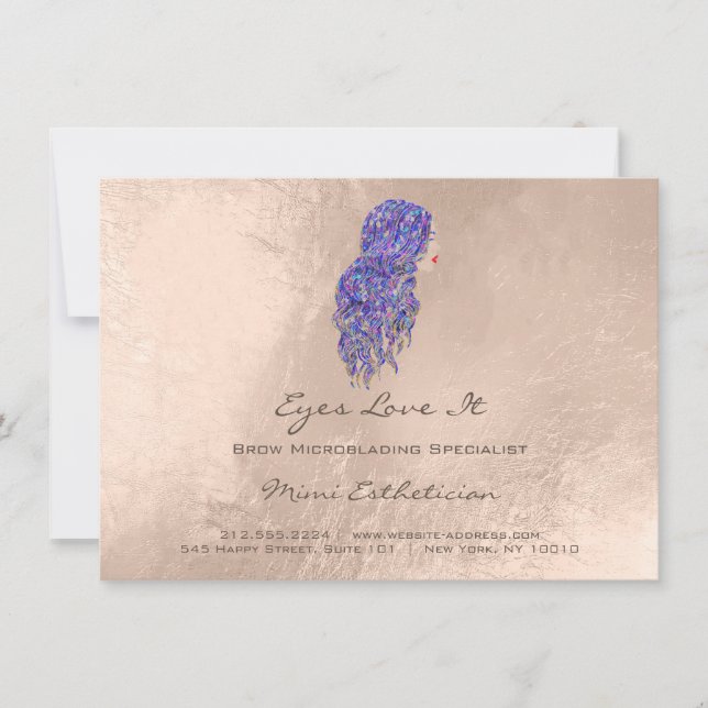 Carte Lashes Prolongation Instructions de post-soins Ivo (Devant)