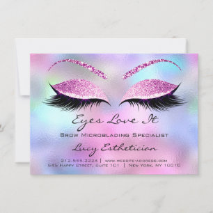 Carte Lashes Prolongation Instructions de post-soins Pin