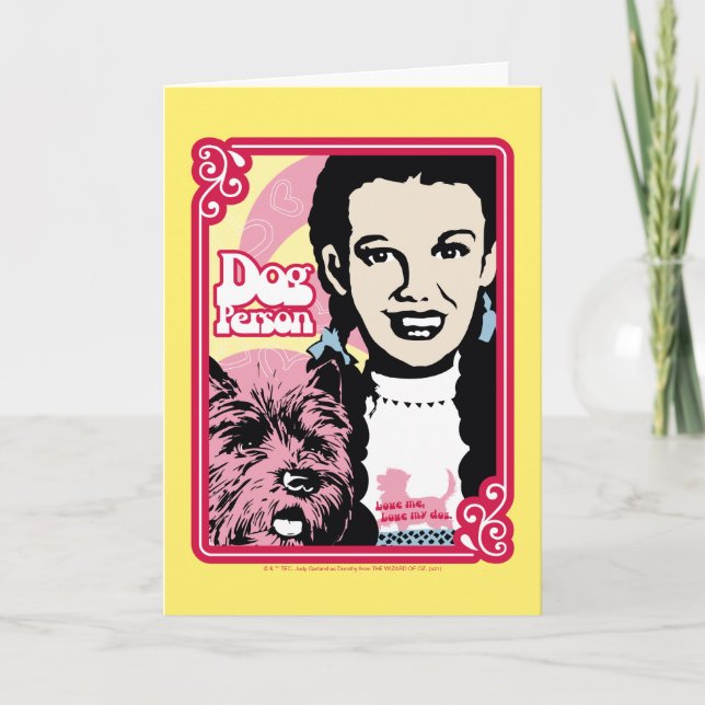 Carte L'Assistant D'Oz™ | Dorothy™ & Toto™ - Personne de (Devant)