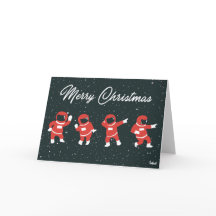 L'astronaute de danse Santa Claus