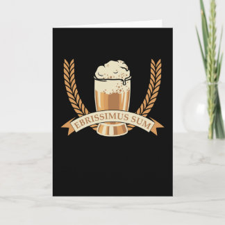 Carte Latin Sport Shirt Rome Imperator Alcohol Beer