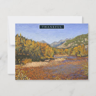 Carte L'automne dans les montagnes du Colorado