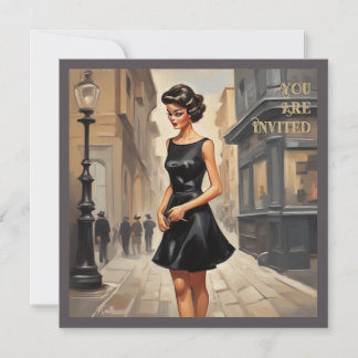 Carte LBD intemporelle : Expression classique des